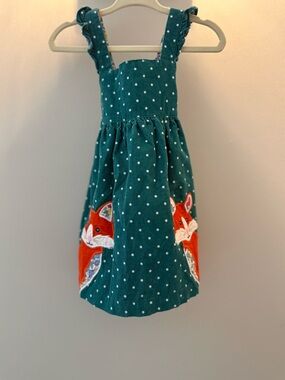 Baby Boden Sardinia Fox Dress